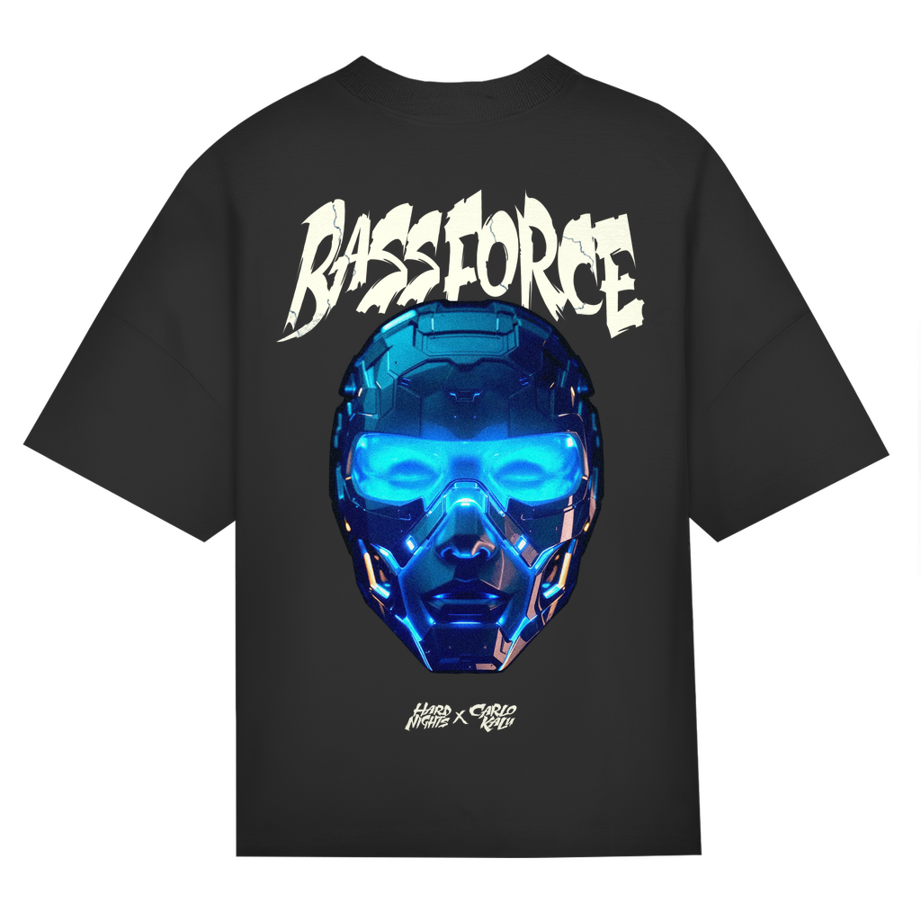 Oversized Shirt aus Bio-Baumwolle, unisex | Black