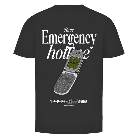 Rave Emergency Hotline – Camiseta básica
