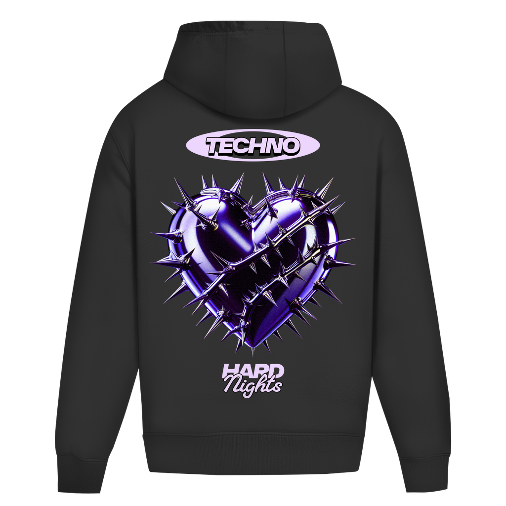 Techno Heart – Hoodie oversize