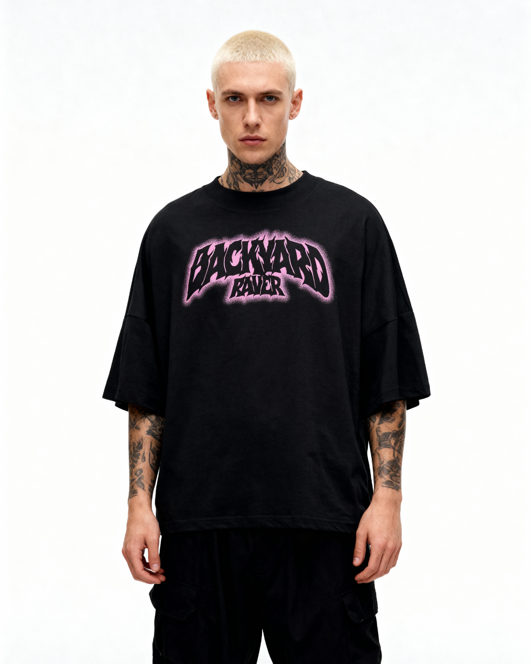 Backyard raver – Koszulka oversize