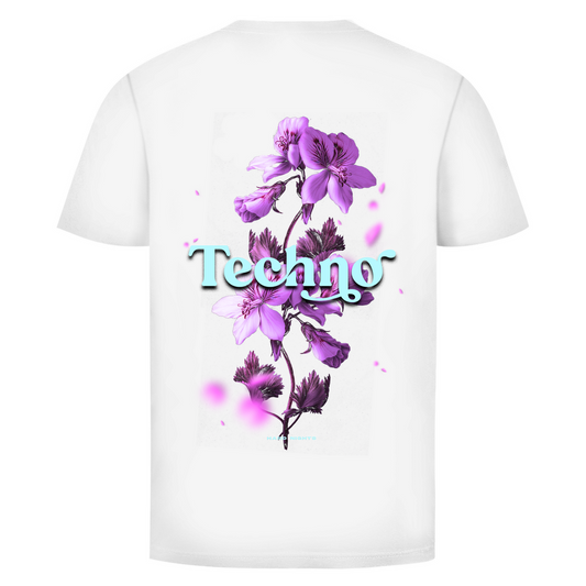 Techno Flowers – Basic shirt