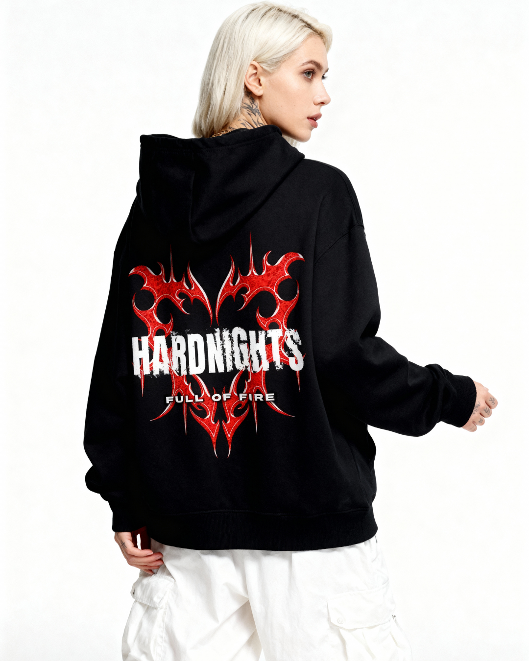 Full of fire – Sudadera oversize