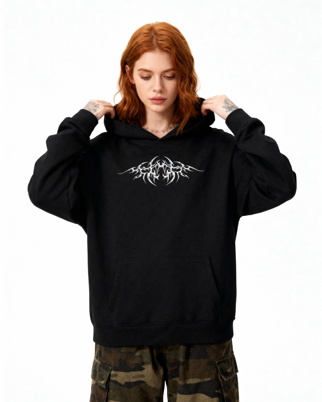 Hard Generation – Felpa oversize