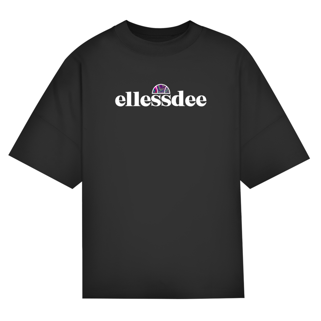 Techno Oversized Shirt aus Bio-Baumwolle
