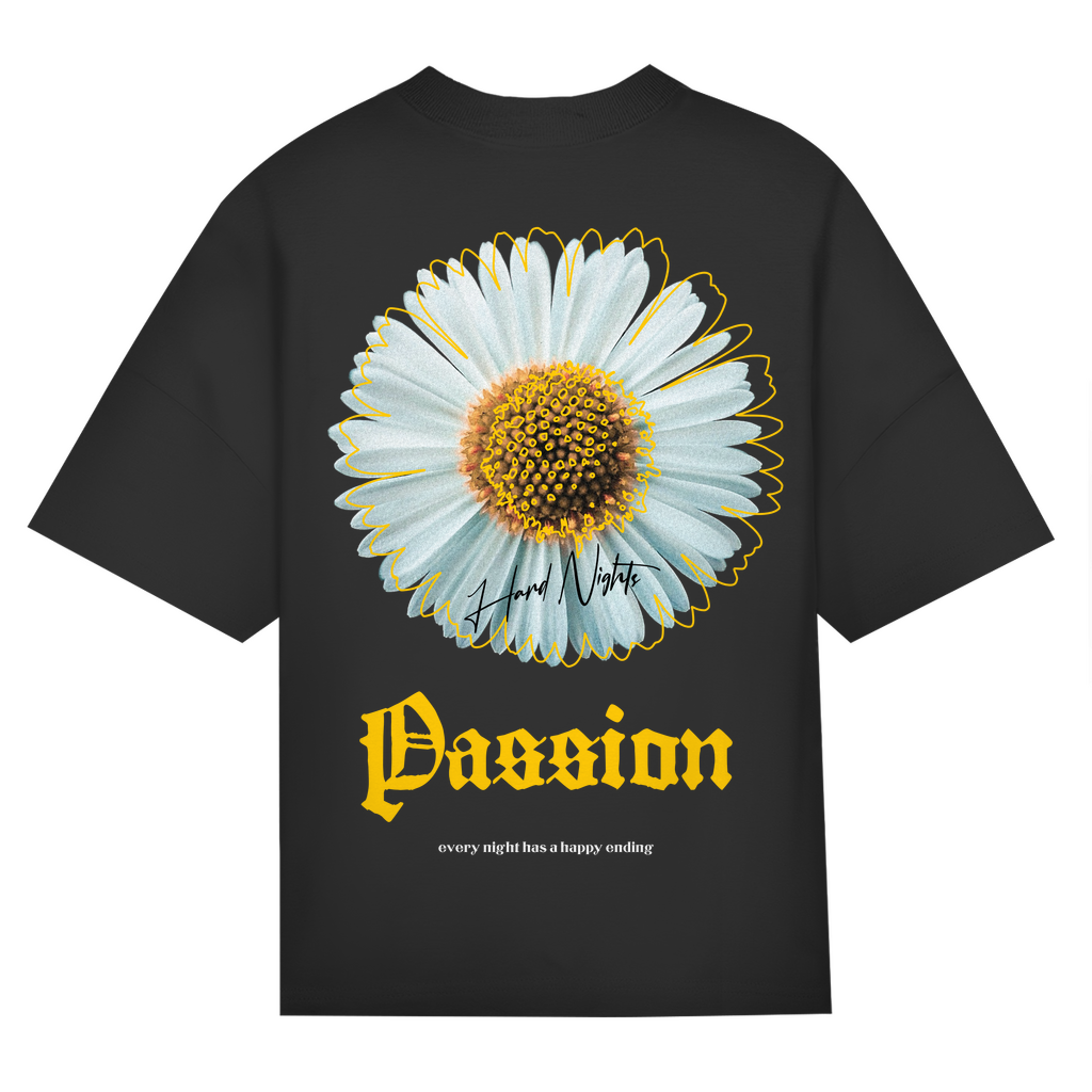 T-shirt oversize, pour la techno et les raves | Noir