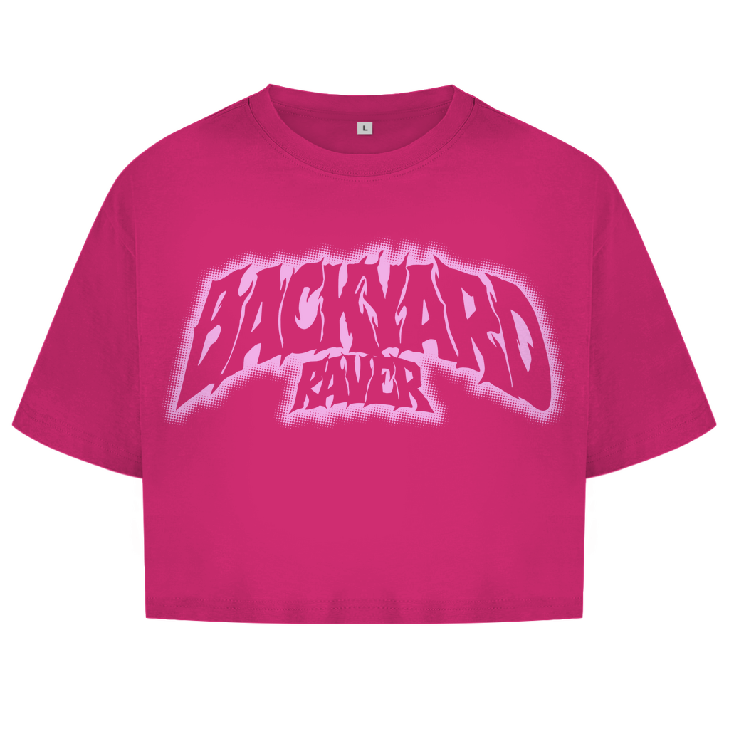 Backyard raver – Crop top oversize