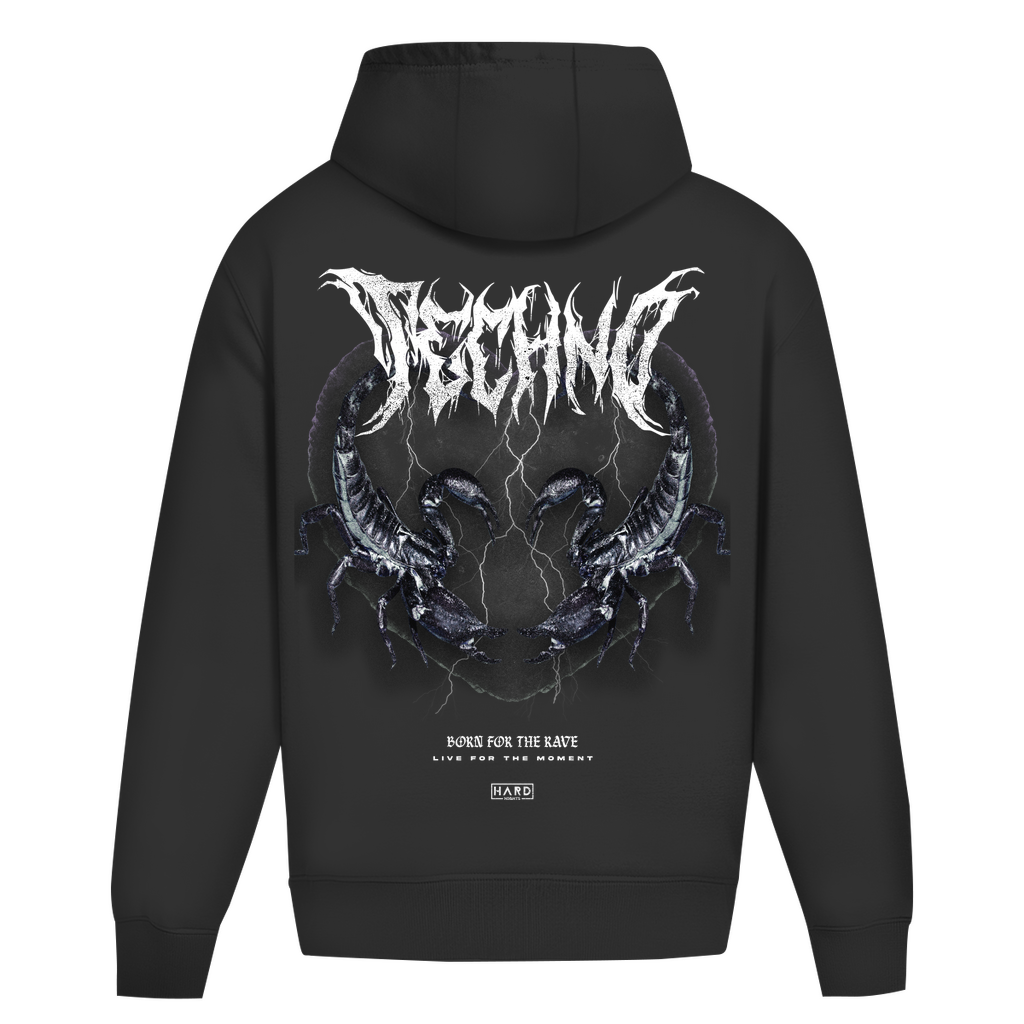 Born for the rave – Hoodie oversize