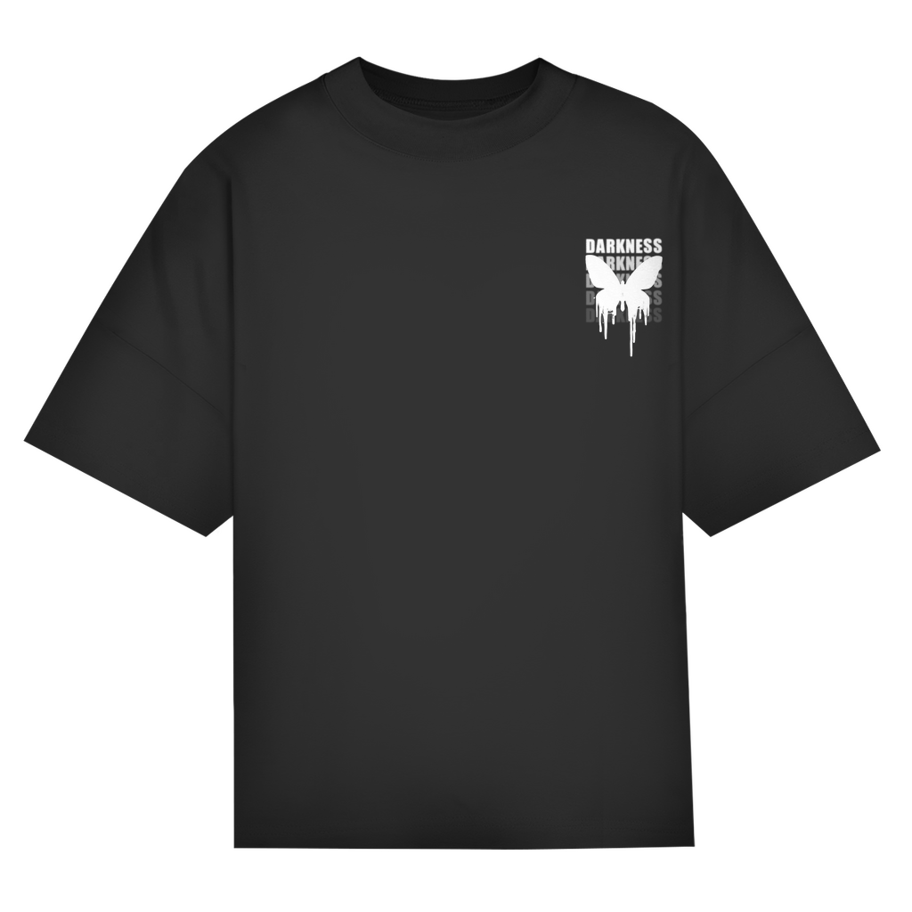 Darkness Butterfly – T-shirt oversize, unisexe | Noir