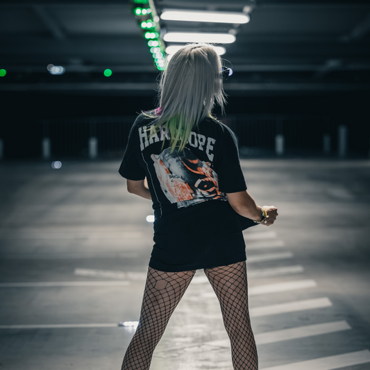 Techno Oversized Shirt | Black