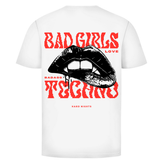 Maglietta, per look techno, rave e streetwear | Bianco
