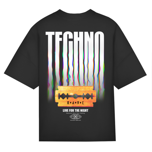 Oversized Shirt für Rave Outfits | Black