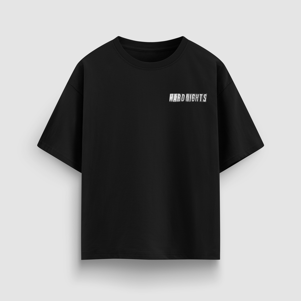 Hard Nights every time – Oversized shirt