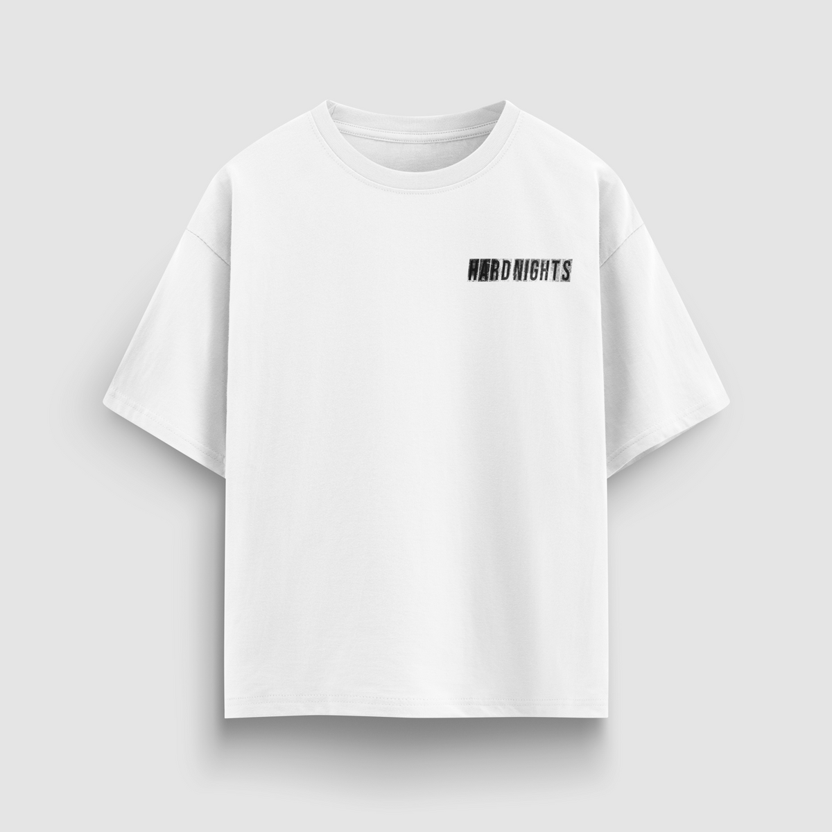 Hard Nights every time – Oversized shirt