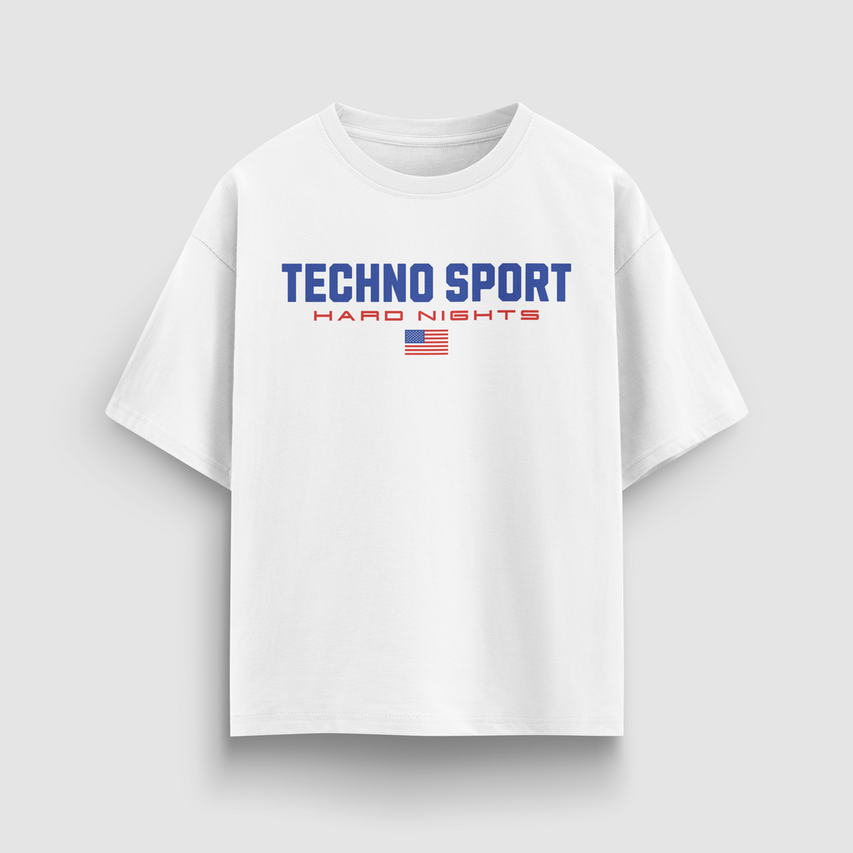 Techno Sport – Camiseta oversize