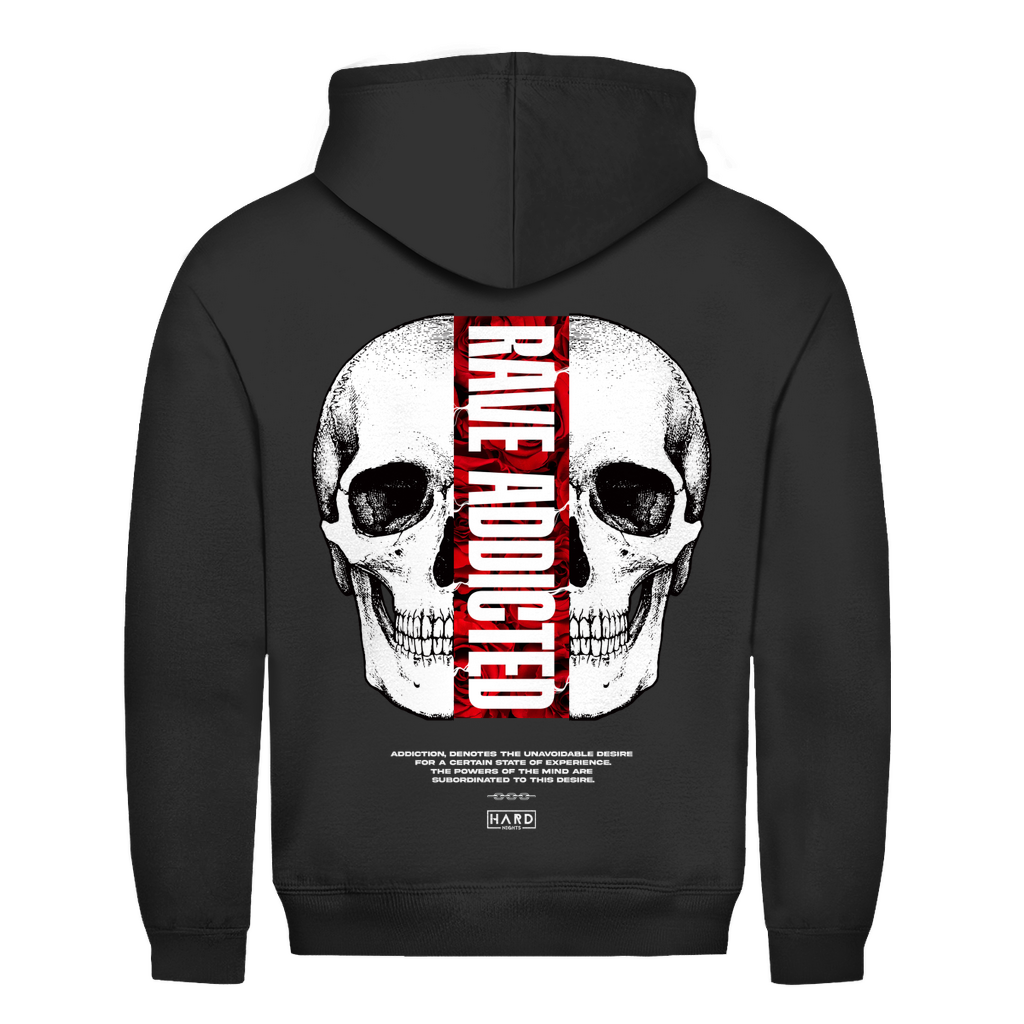 Rave Hoodie aus Baumwolle für Techno-Looks und Rave-Events