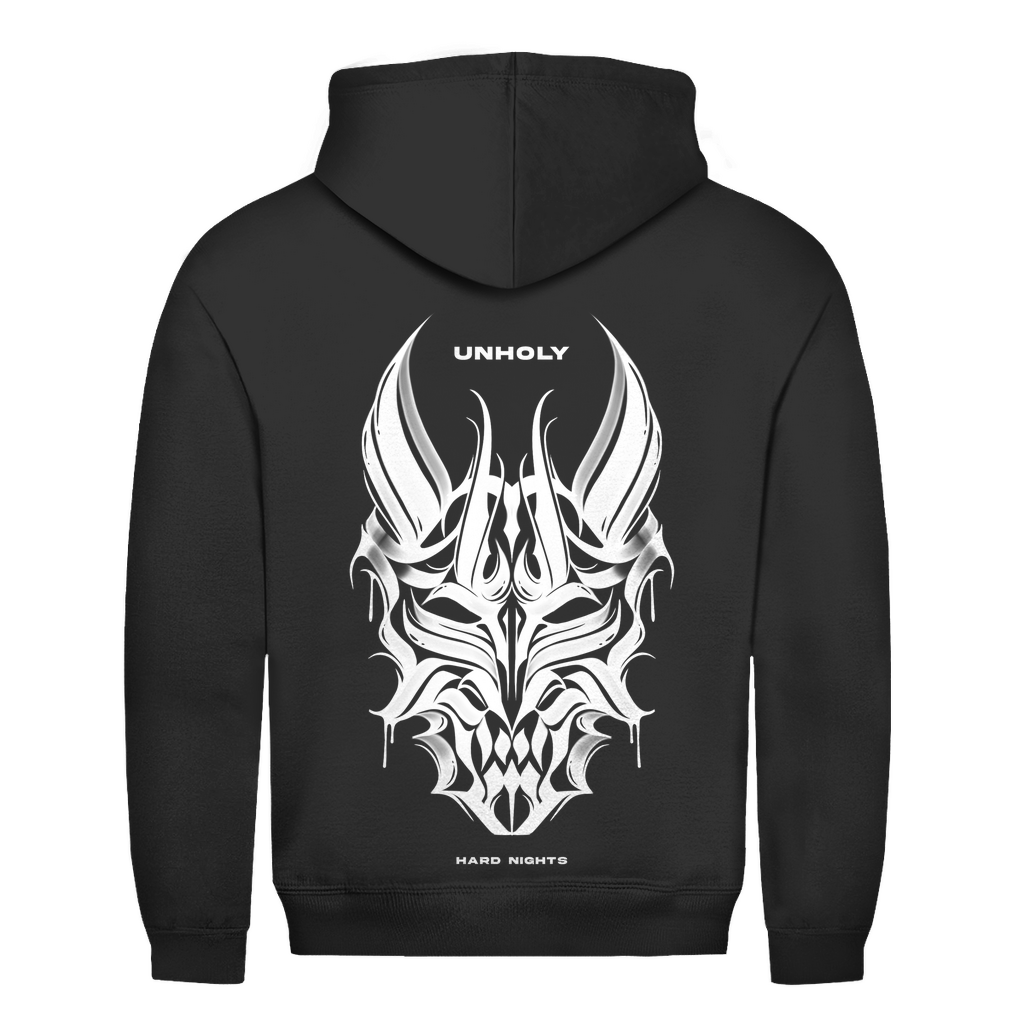 Unholy – Felpa con cappuccio basic | Nero intenso