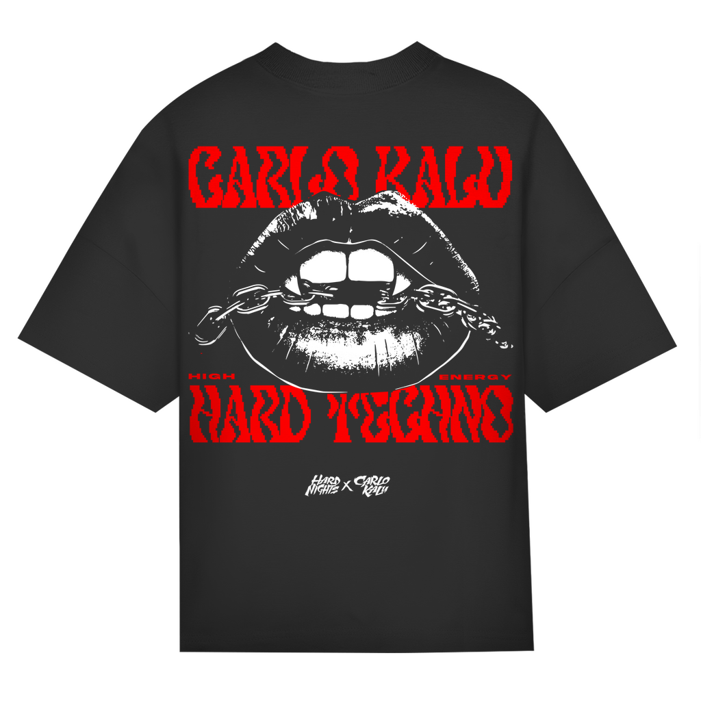 Oversized shirt, unisex design, cotton material | Black