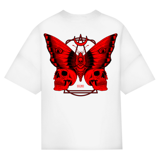 Camiseta oversize, para techno | Blanco