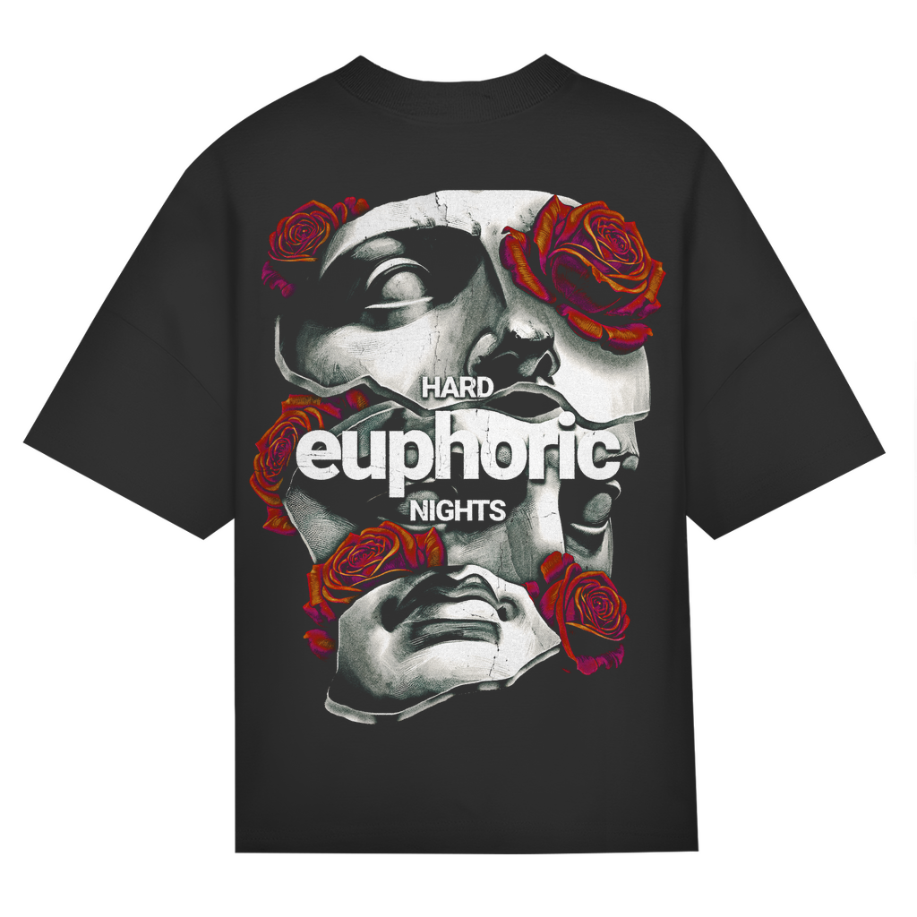 Camiseta oversize, unisex, para techno y raves