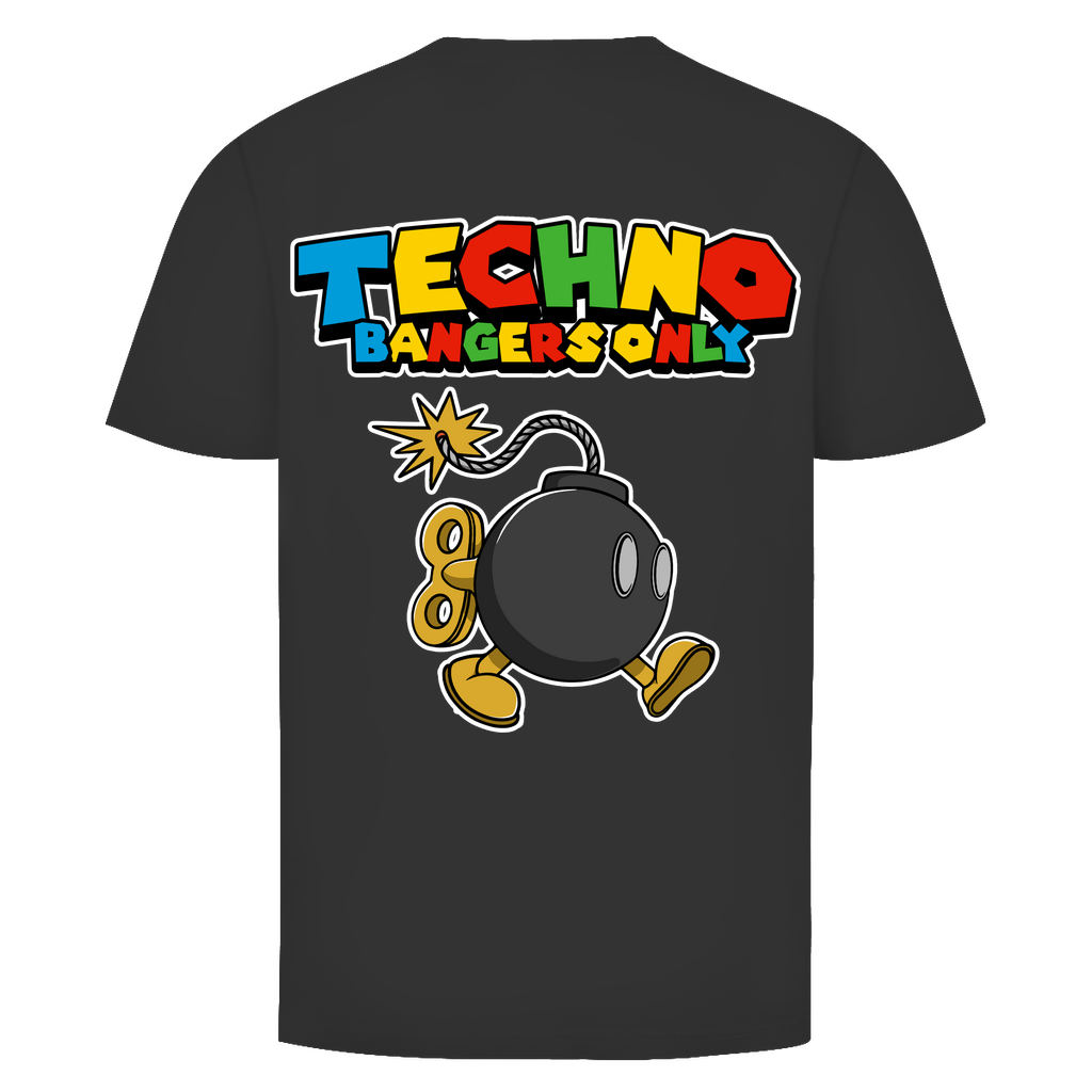 Techno Bangers Only – T-shirt basique | Noir