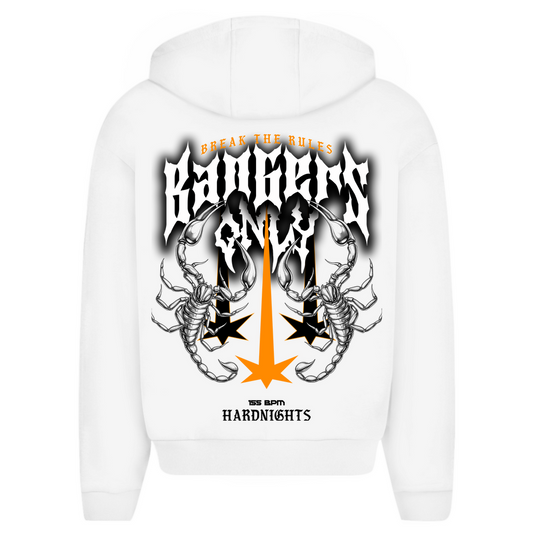Break the rules – Oversized zip-hoodie