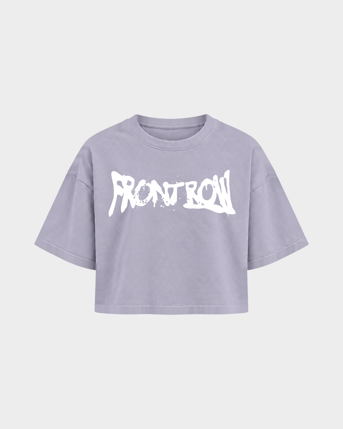 Frontrow ANL – Crop Top in Soft Lilac – Vorderansicht