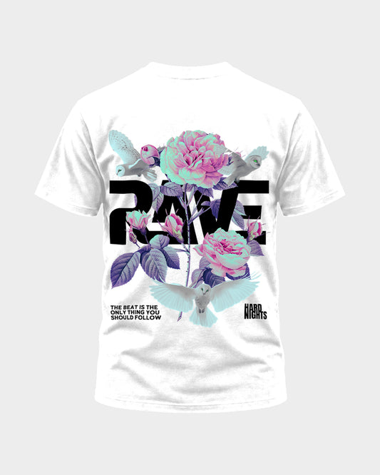 Rave Flowers – T-shirt basique