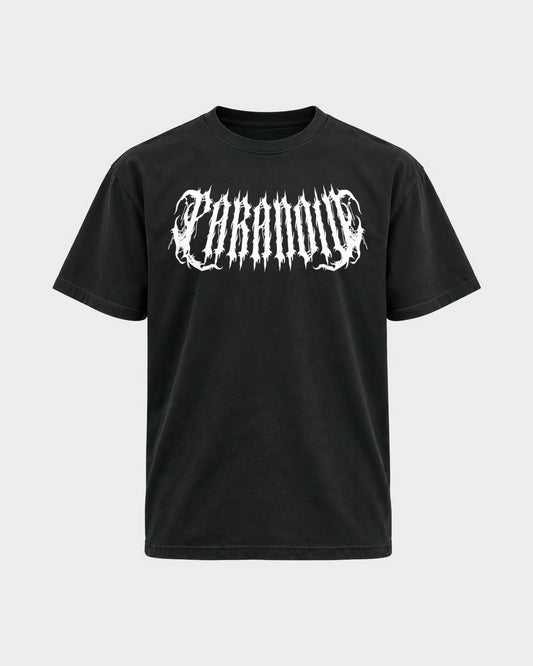 Rave Society – Basic Shirt in Schwarz, Frontprint – Hard Nights