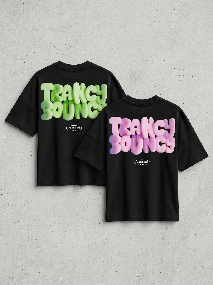 Trancy Bouncy (Camisetas para parejas)