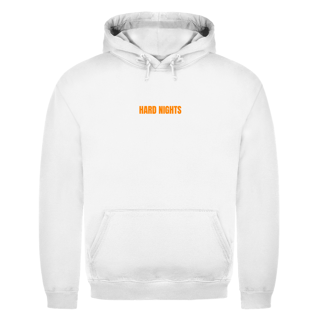 Rave or Die Basic Hoodie aus 100% Baumwolle | Arctic White