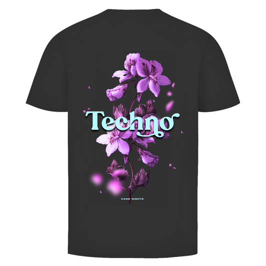 Techno Flowers – Basic shirt