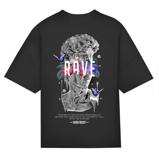 Greek Rave – Maglietta oversize, per eventi techno e rave