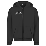 Hard Nights Butterfly (Oversize zipper hoodie)