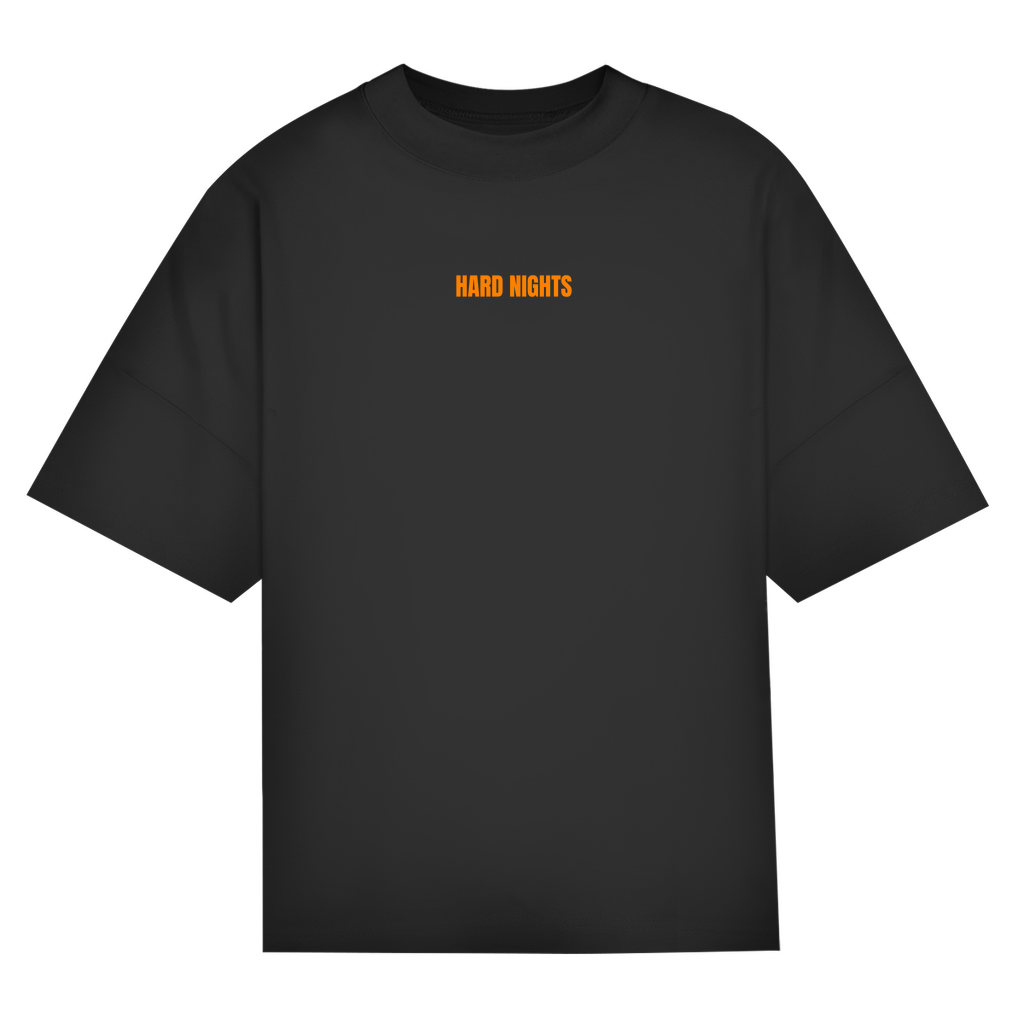 Rave or Die Oversized Shirt aus Bio-Baumwolle | Black
