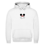 Techno Mouse Basic Hoodie aus 100% Baumwolle | Arctic White
