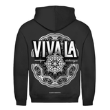 Viva la musique électronique (Sudadera con capucha básica)