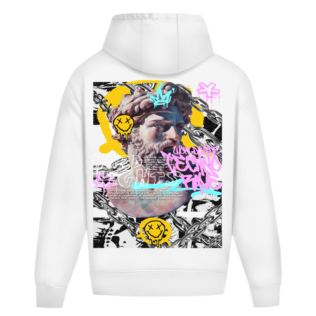 Zůstaňte techno (nadměrná mikina)