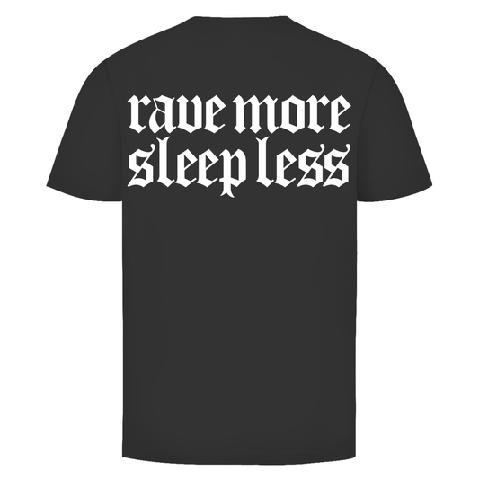 T-shirt, coupe standard, pour les raves | Noir