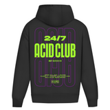 24/7 Acid Club Purple (Oversized Hoodie)