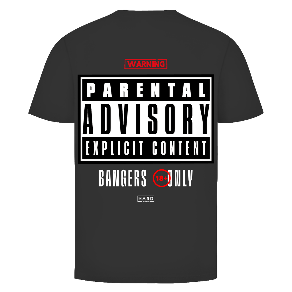 Bangers Only Basic Shirt aus 100% Bio-Baumwolle, Unisex | Black