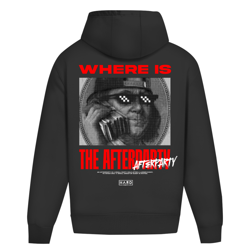 Where is the afterparty – Sudadera oversize