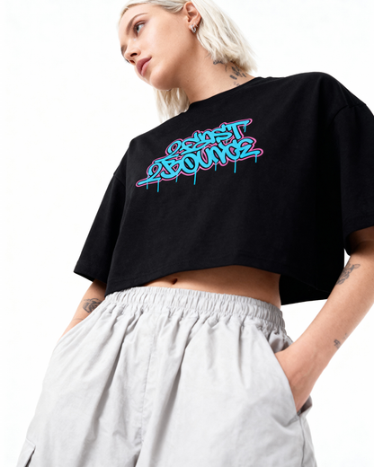 2Fast2Bounce – Crop top oversize