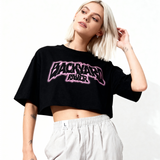 Backyard raver (Oversize crop top)
