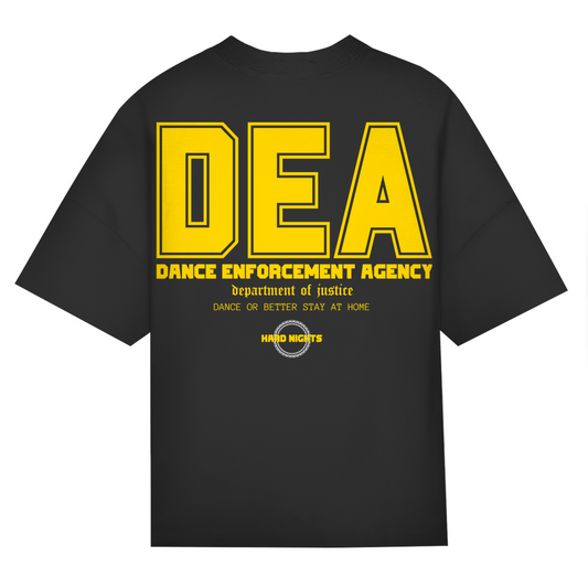 Oversized Shirt, unisex, in cotton, for techno and raves | Black