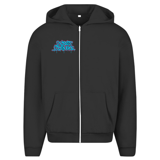 2Fast2Bounce – Oversized zip-hoodie