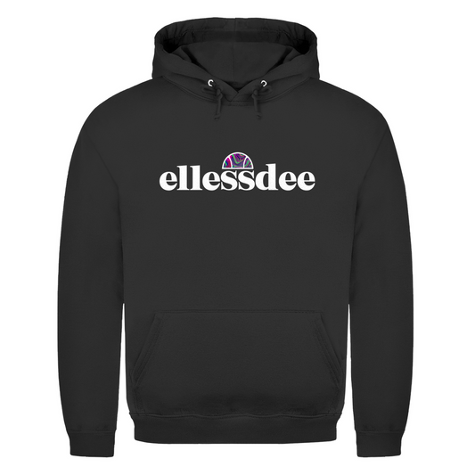 Felpa con cappuccio, unisex, in cotone, per techno e rave