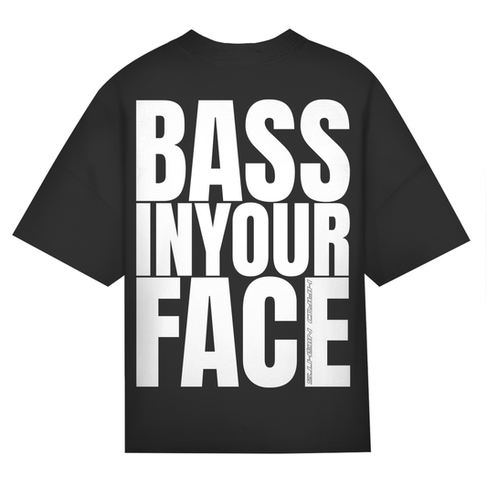 T-shirt oversize, pour la techno et les festivals | Noir