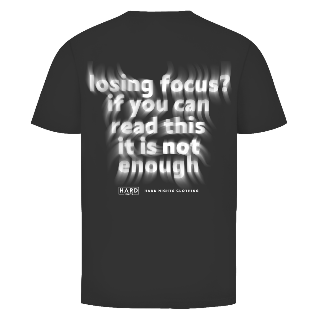 Basic T-shirt voor techno en raves | Zwart