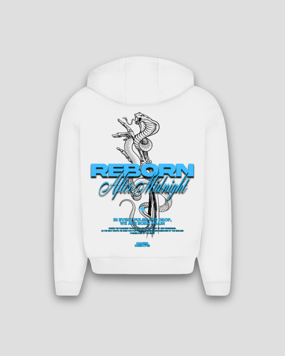 Reborn Snake (nadměrná mikina se zipem)