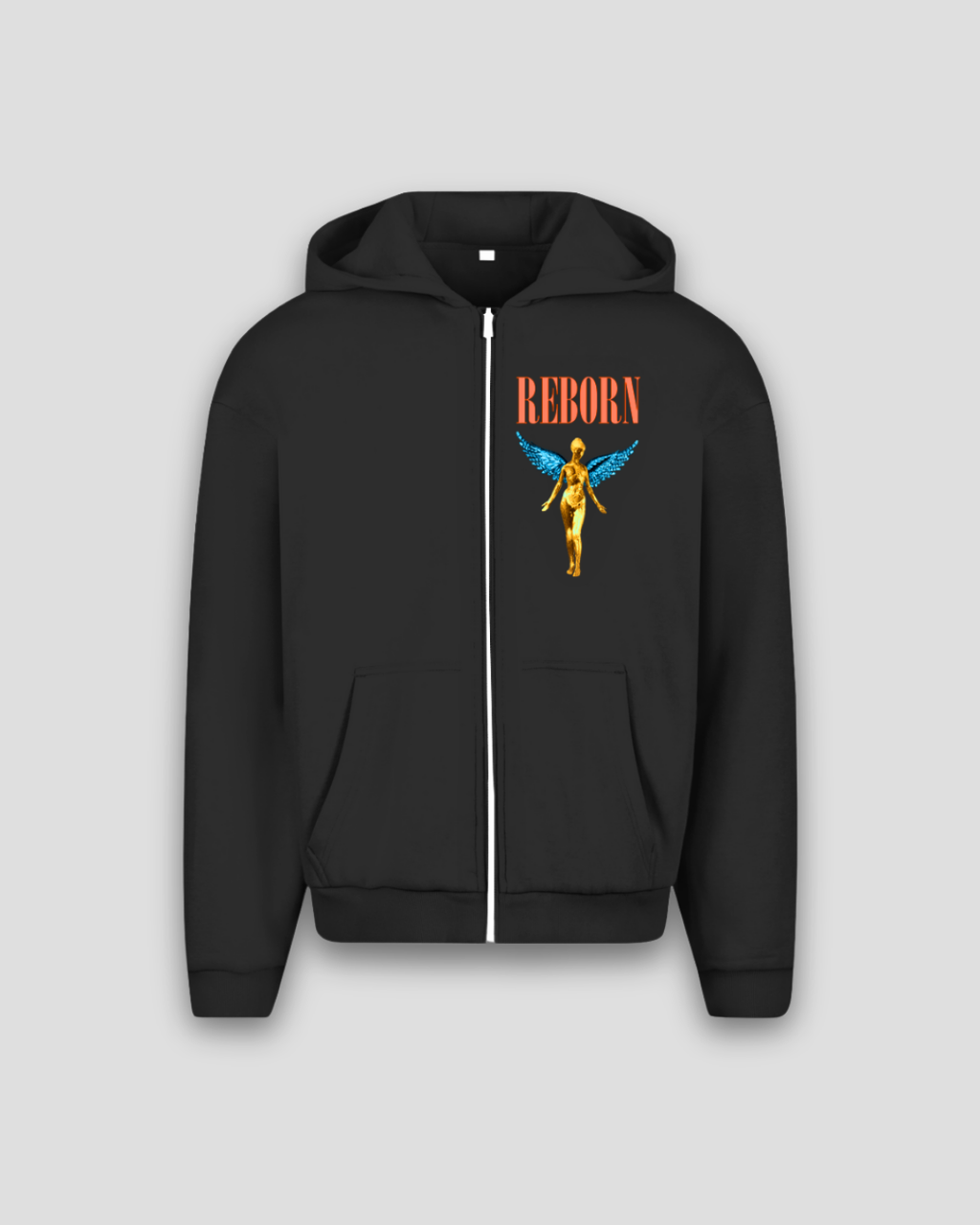 Angel (oversized Zipper Hoodie)